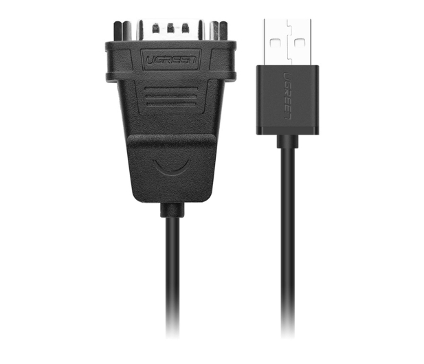 UGREEN Kabel USB do DB9 / RS-232 CR104 1.5m czarny - 1513585 - zdjęcie 2